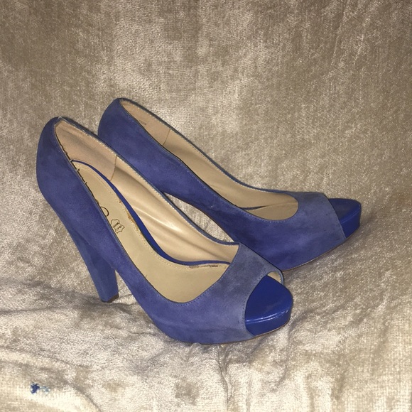 Blue Aldo Heels - Picture 2 of 2